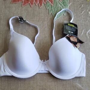 Maidenform Classic White Multiway Padded Bra Size 34C